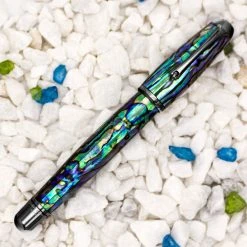 Monteverde Super Mega Limited Edition Abalone Rollerball Pen, Gunmetal Trim -Pineider shop 0adaaa7c ec97 56a6 8e59 aa74f7489c36 scaled