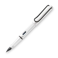 Lamy Safari Retro Edition Fountain Pen, White & Black