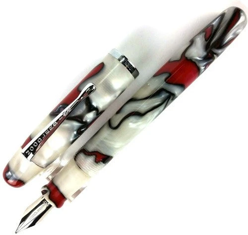 Noodlers Neponset Acrylic Fountain Pen - Arctic Coral #12087 3 Noodlers Neponset Acrylic Fountain Pen - Arctic Coral #12087