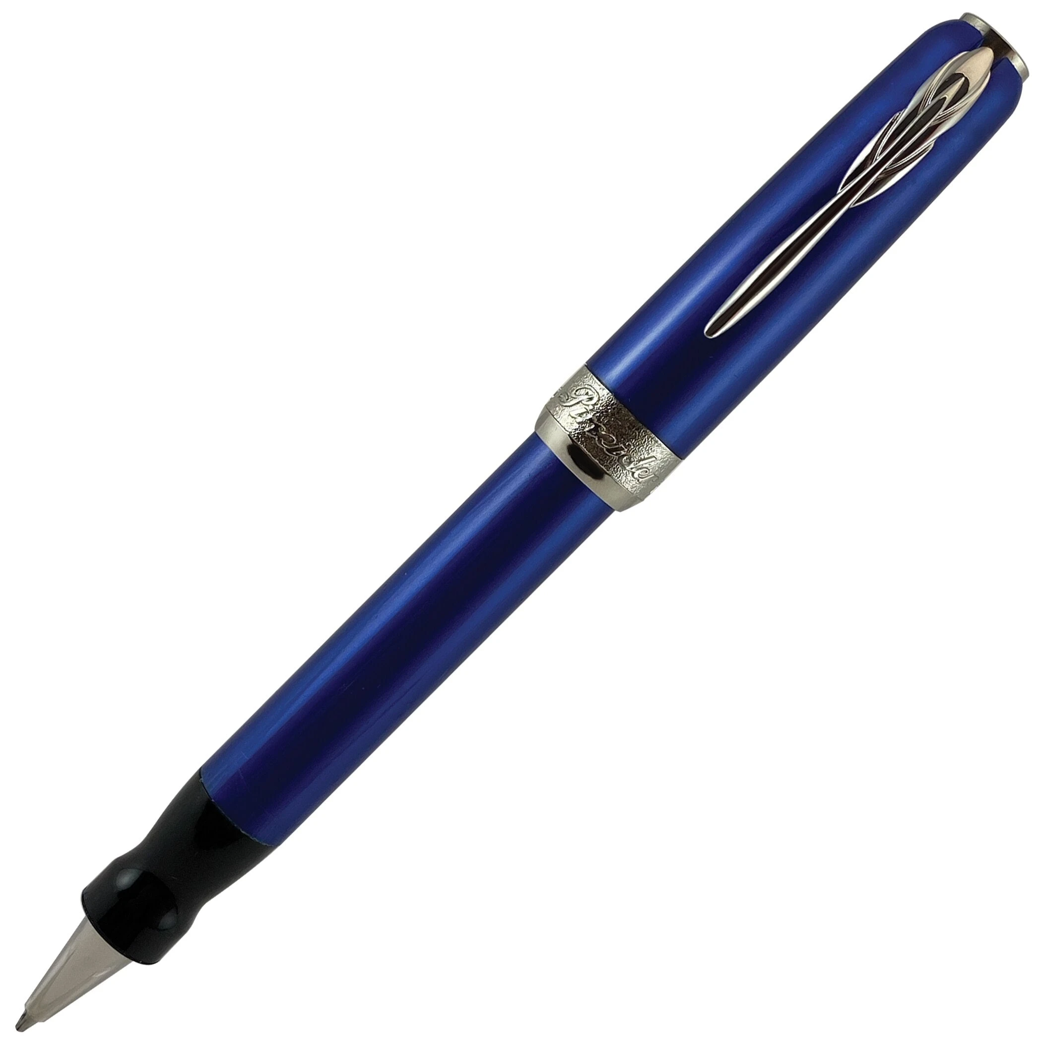 Pineider Full Metal Jacket Rollerball Pen, Lightning Blue 3 Pineider Full Metal Jacket Rollerball Pen, Lightning Blue