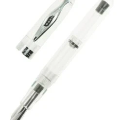 Noodlers Ahab Flex Fountain Pen - Clear Demo #15021
