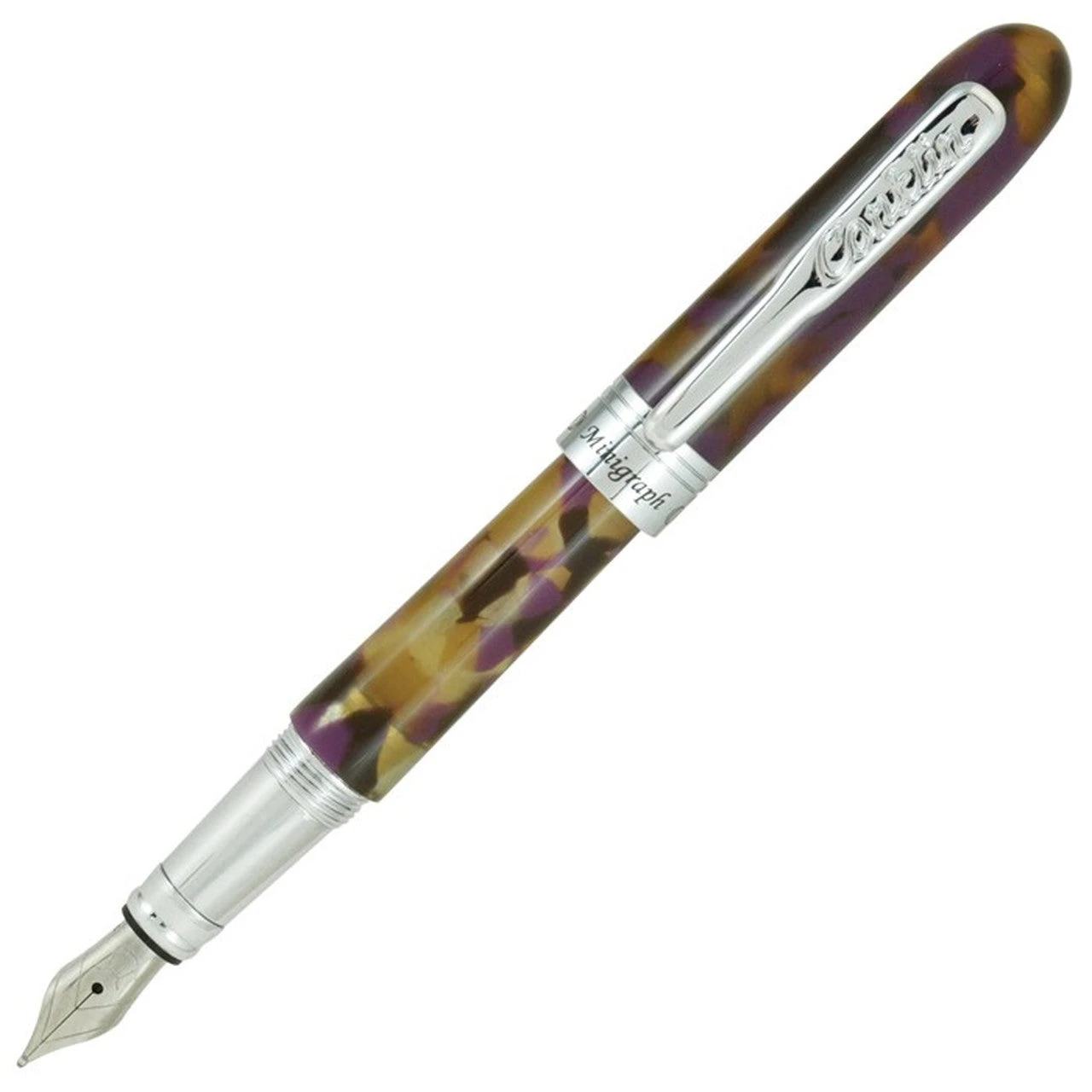 Conklin Minigraph Fountain Pen, Purple Dunes, Medium Nib 3 Conklin Minigraph Fountain Pen, Purple Dunes, Medium Nib