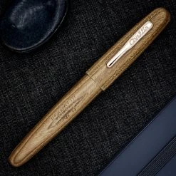 Conklin All American Pau-Preto Limited Edition Rollerball Pen, Rose Gold Trim