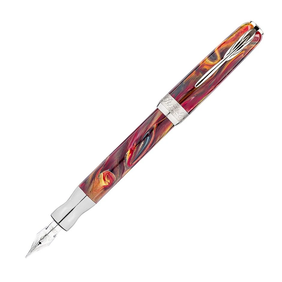 Pineider La Grande Bellezza Fountain Pen, Rodolite Red, Medium Nib 3 Pineider La Grande Bellezza Fountain Pen, Rodolite Red, Medium Nib