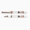TWSBI Diamond 580 Rose Gold II Fountain Pen, White -Pineider shop 580RGwhiteV2