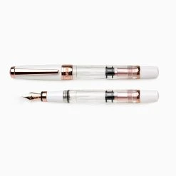 TWSBI Diamond 580 Rose Gold II Fountain Pen, White