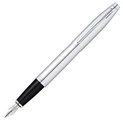 Cross® Cross Calais Fountain Pen, Polished Chrome, Medium