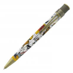 Retro 51 Okkto Rocketeer First Flight Tornado Rollerball Pen, Full Color