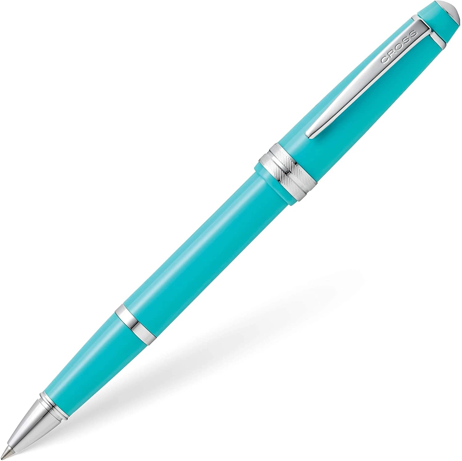 Cross® Cross Bailey Light Rollerball Pen, Polished Teal & Chrome 3 Cross® Cross Bailey Light Rollerball Pen, Polished Teal & Chrome