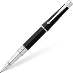 Cross® Cross Beverly Rollerball Pen, Black Lacquer & Chrome