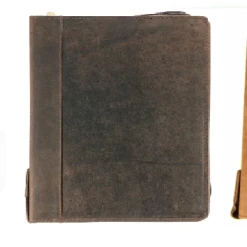 Girologio Zippered Leather Pen Case, 24 Pens