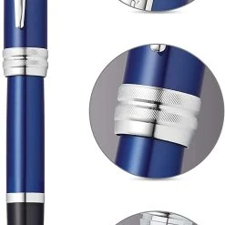 Cross® Cross Bailey Rollerball Pen, Blue Lacquer & Chrome 5 Cross® Cross Bailey Rollerball Pen, Blue Lacquer & Chrome -Pineider shop 7ed5bc4b 6bb1 50e8 a429 2e866e9b3cf3