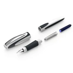 Schneider® Schneider Ray Cartridge Filled Fountain Pen, White & Dark Gray 9 Schneider® Schneider Ray Cartridge Filled Fountain Pen, White & Dark Gray -Pineider shop 81czwfUqS L. SX522