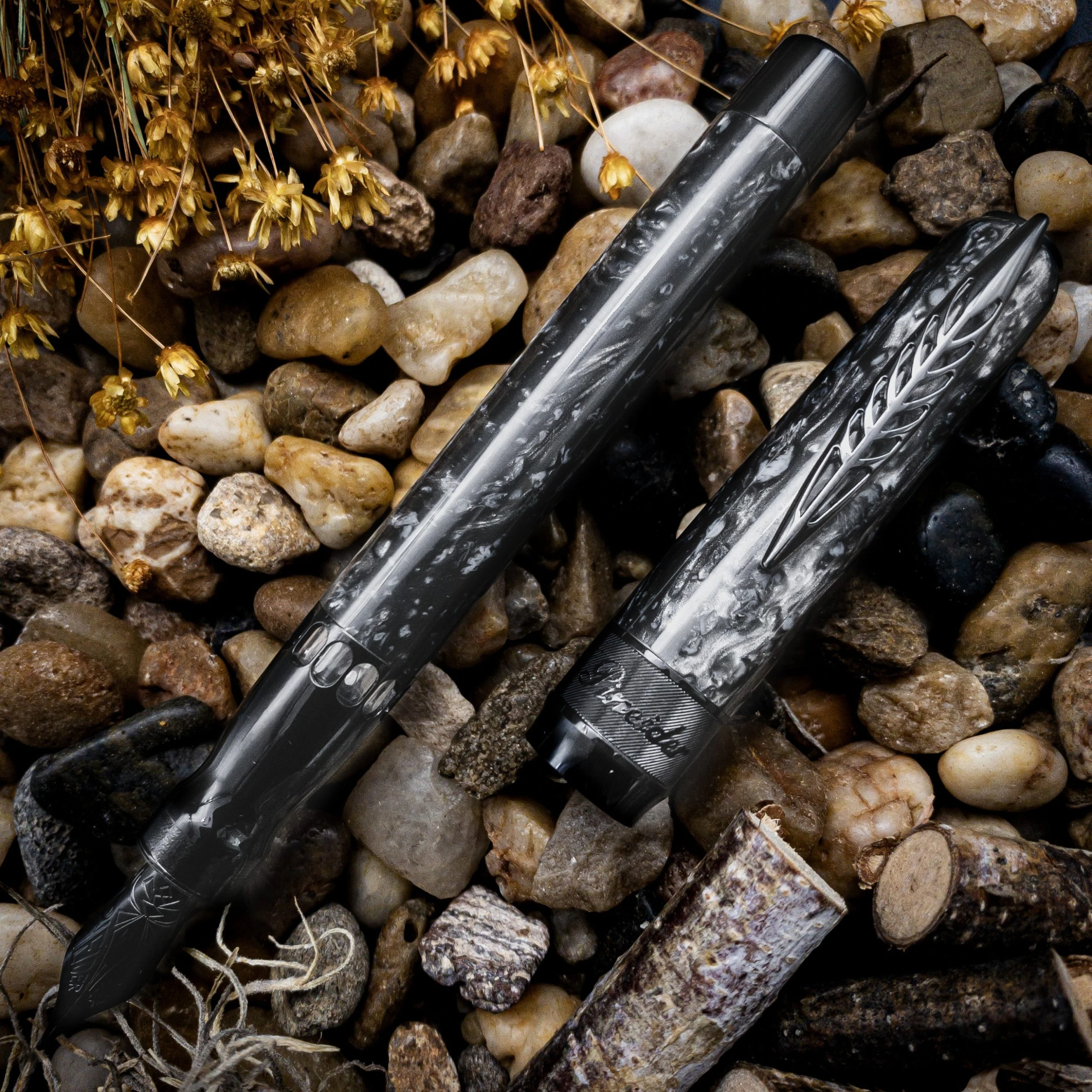 Pineider La Grande Bellezza Rocco Fountain Pen, Grey 3 Pineider La Grande Bellezza Rocco Fountain Pen, Grey