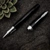Pineider La Grande Bellezza Gemstone Rollerball Pen, Stone Black -Pineider shop APC 1334 scaled