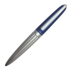 Diplomat Aero Silver Blue Rollerball Pen 5 Diplomat Aero Silver Blue Rollerball Pen -Pineider shop DPAeroBUSLFPClosed c2ec4f2a 5849 42bc 9951 dbf822efe3b2