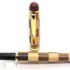 Pen Savings Wood Fountain Pen, Checkered Pattern, Gold Trim, Medium Nib -Pineider shop DSCN0006 ecaaa75b 944a 4fad 93fc 4f4f54549b75 scaled