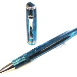 Tibaldi N60 Limited Edition Rollerball Pen, Bora Bora, Palladium Trim -Pineider shop DSCN0236 scaled