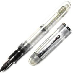 Noodlers Triple Tail Fountain Pen, Clear Demonstrator