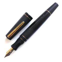 Maiora Impronte, Matte Black, Oversized Fountain Pen, Extra-Fine Nib