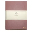 Pineider Notes Milano Leather Notebook, Lilac, Lined Ivory Paper -Pineider shop Lilac