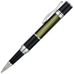Monteverde Mini Jewelria Rollerball Pen - Green Stripe -Pineider shop Mini jewelria Green Stripe RB 2