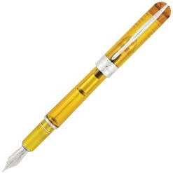Pineider Avatar UR Demo Fountain Pen, Amber, Medium Nib