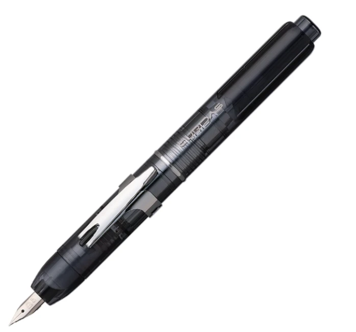 Platinum Curidas Retractable Fountain Pen, Graphite Smoke 3 Platinum Curidas Retractable Fountain Pen, Graphite Smoke