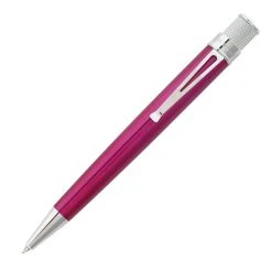 Retro 51 Tornado Classic Rollerball Pen, Pink Lacquer