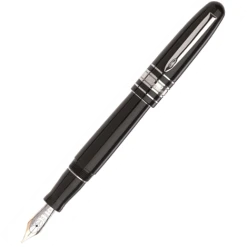 Marlen Class Black Fountain Pen, Two-Toned