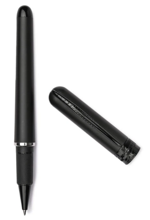 Pineider Avatar Rollerball Pen, Matte Black W/ Black Trim 3 Pineider Avatar Rollerball Pen, Matte Black W/ Black Trim