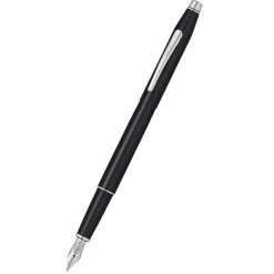 Cross® Cross Classic Century Fountain Pen, Black Lacquer, Medium Nib
