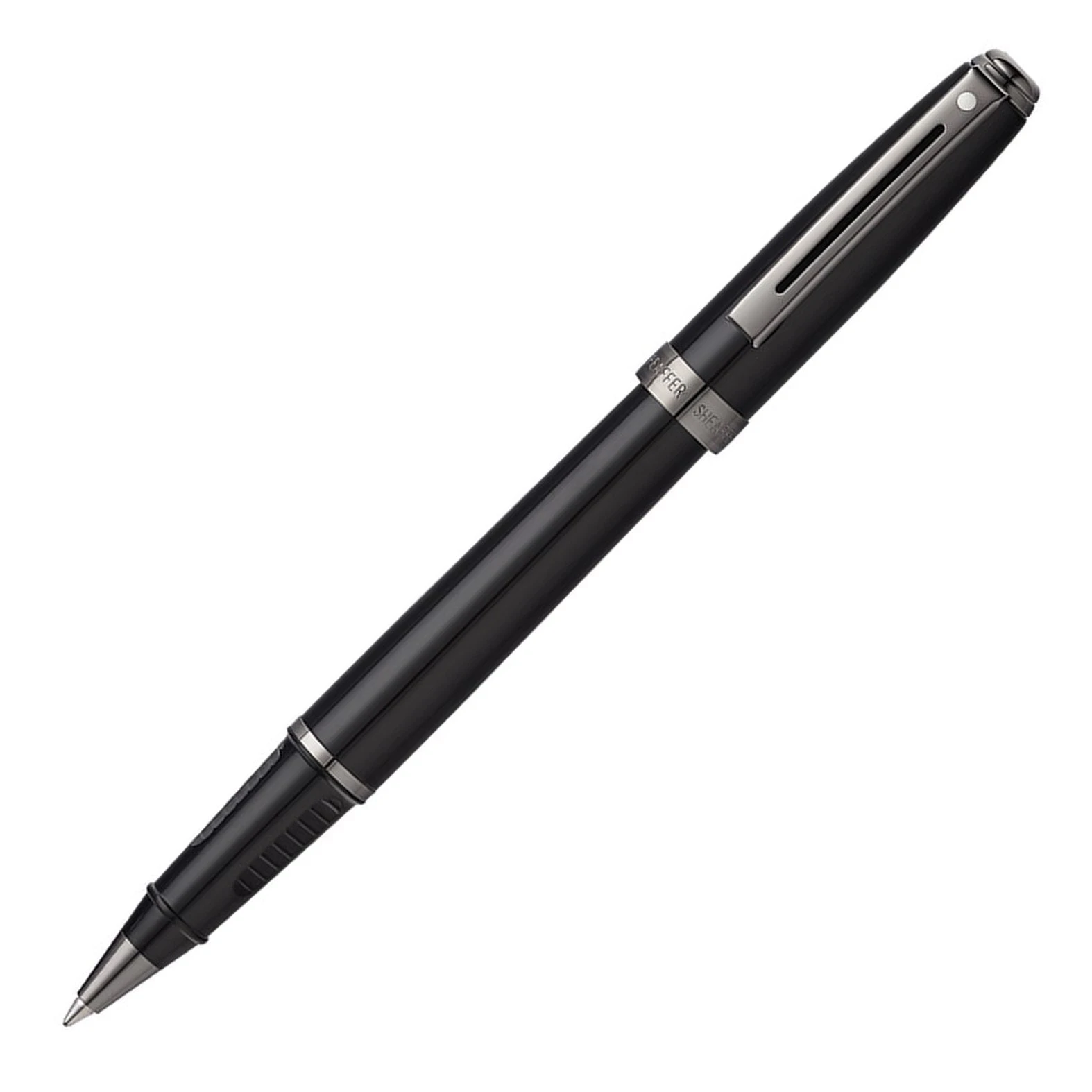 Sheaffer Prelude Rollerball Pen, Black Lacquer & Gunmetal 3 Sheaffer Prelude Rollerball Pen, Black Lacquer & Gunmetal