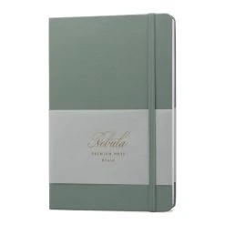 Nebula Premium Notepad, 90g White Paper, Tea Grey