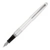 Pilot MR Animal Metropolitan Fountain Pen, Matte White Tiger -Pineider shop WhiteTiger FP CapOff