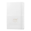 Nebula Premium Notepad, 90g White Paper, Snow White