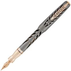 Pineider Limited Edition Arman Trilogy Fountain Pen, Aluminum
