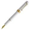 Maiora Mytho Dama Fountain Pen, Polished White & Gold -Pineider shop aventus onice fp 94970.1626214208 12e03886 1bbc 449a a60f c1c96a29534b