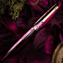 Tibaldi Bonania Zany Brown & Pink Rollerball Pen -Pineider shop be212e80 94aa 56ab b01e 10e57435c21e scaled