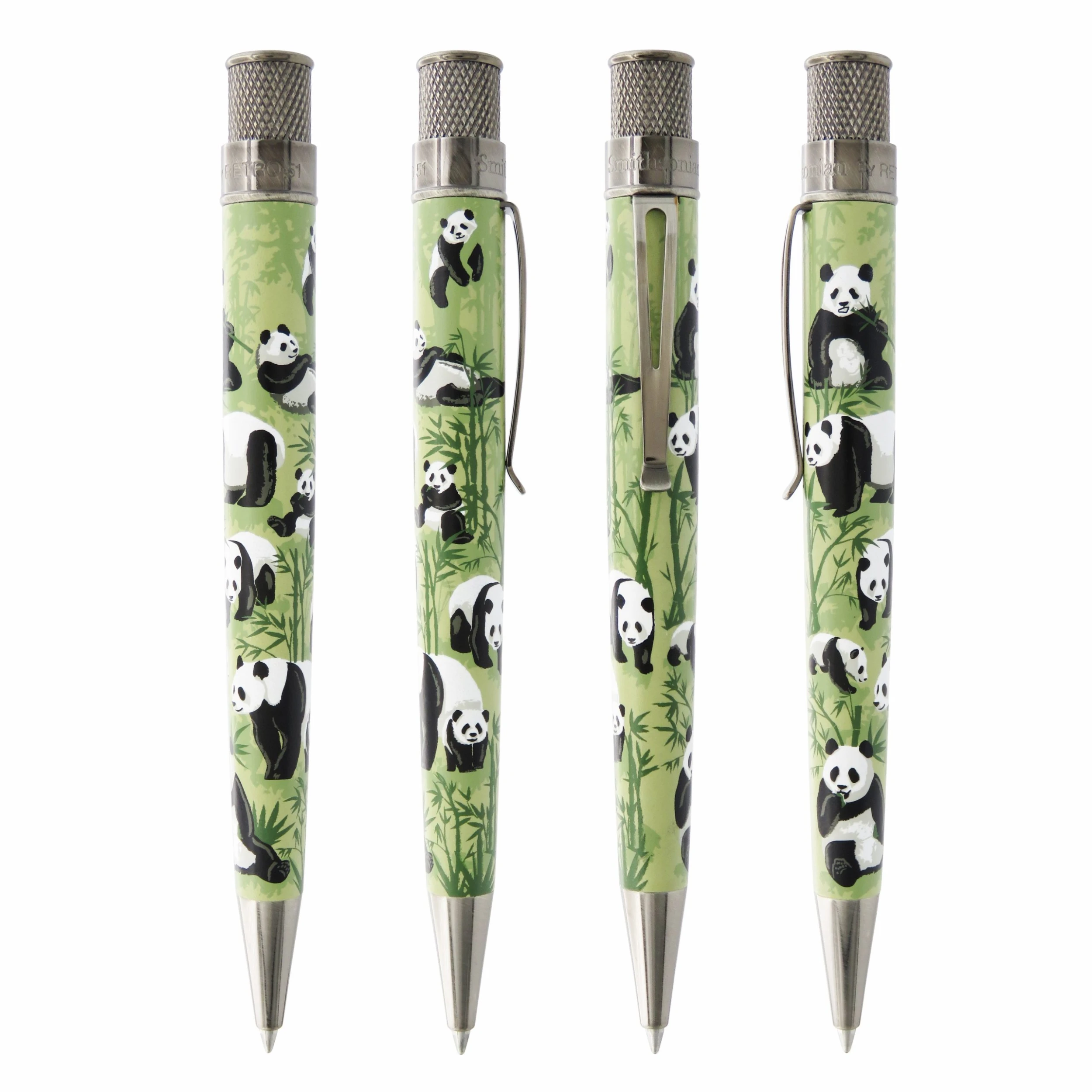 Retro 51 Smithsonian National Zoo Rollerball Pen, Panda 4 Retro 51 Smithsonian National Zoo Rollerball Pen, Panda - Image 2