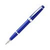 Cross® Cross Bailey Light Fountain Pen, Polished Blue Resin -Pineider shop blueresin