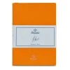 Pineider Blues Notebook, A5, 192 Blank Pages, 55gr Paper, Orange