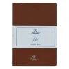 Pineider Blues Notebook, A5, 192 Blank Pages, 55gr Paper, Clay Brown