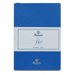 Pineider Blues Notebook, A5, 192 Blank Pages, 55gr Paper, Blue Provenza