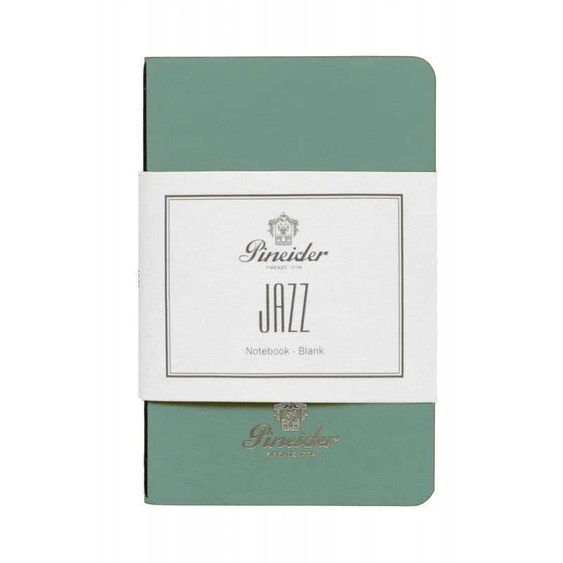 Pineider Notes Jazz Notebook, 80 Pages, 80 Gr Blank White Paper, Aqua Green 2 Pineider Notes Jazz Notebook, 80 Pages, 80 Gr Blank White Paper, Aqua Green