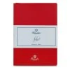 Pineider Blues Notebook, A5, 192 Blank Pages, 55gr Paper, Coral