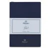 Pineider Blues Notebook, A5, 192 Blank Pages, 55gr Paper, Dark Blue