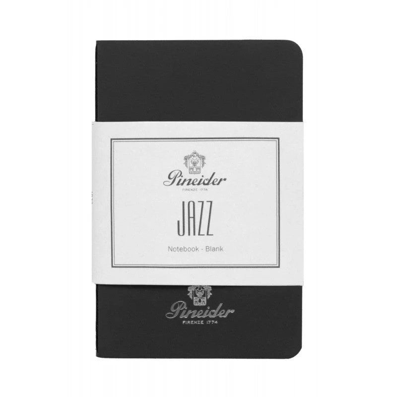 Pineider Notes Jazz Notebook, 80 Pages, 80 Gr Blank White Paper, Black 3 Pineider Notes Jazz Notebook, 80 Pages, 80 Gr Blank White Paper, Black