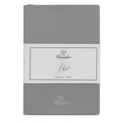 Pineider Blues Notebook, A5, 192 Blank Pages, 55gr Paper, Pearl Grey