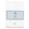 Pineider Blues Notebook, A5, 192 Blank Pages, 55gr Paper, White